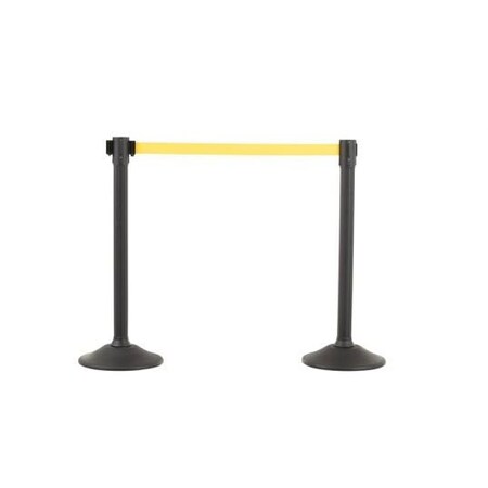Accuform RETRACTABLE BELT STANCHION POST BELT PRT101YL PRT101YL